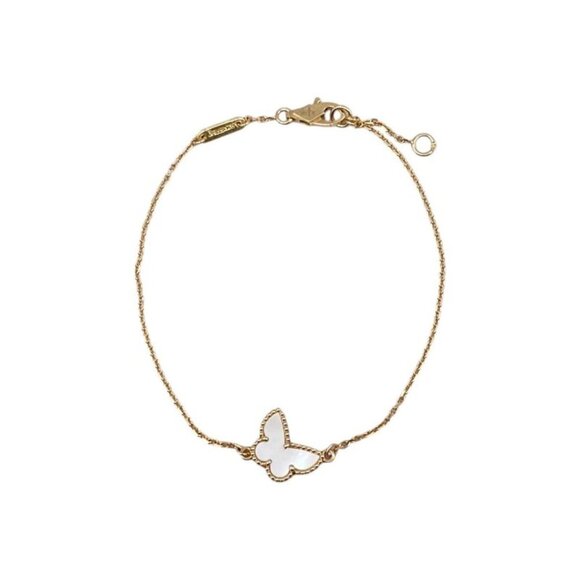 Van Cleef & Arpels Jewelry - Van Cleef & Arpels Bracelet Sweet Papillon Yellow Gold Mother